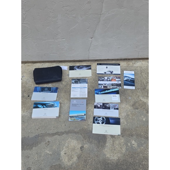 Other - 2003-2009 Mercedes E Class Owners Manual Portfolio Case Book OEM